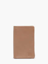 Wallet Leather Biba Brown heritage SFM4L