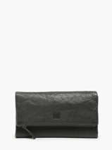 Wallet Leather Biba Black wallet TOT2L