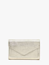 Leather Etincelle Iris�e Portefeuille Etrier Gold etincelle irisee EETI469