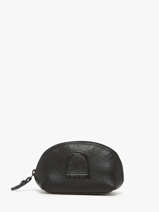 Leather Balade Coin Purse Etrier Black balade EBAL92