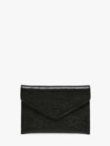 Porte-papiers Etincelle Iris�e Cuir Etrier Noir etincelle irisee EETI054