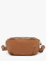 Large Leather Tradition Belt Bag Etrier Beige tradition ETRA022L