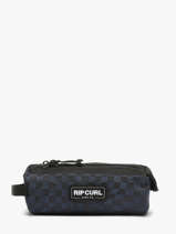 Trousse 2 Compartiments Rip curl Bleu twisted weekend TW12TMUT