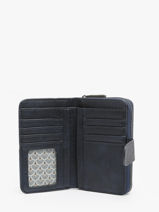 Wallet With Coin Purse Miniprix Blue denim 434-vue-porte