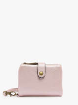 Coin Purse With Card Holder Miniprix Pink soft 376