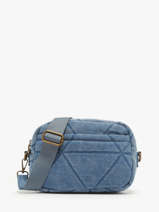 Crossbody Bag Cotton Cotton Miniprix Blue cotton 3542