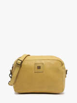 Crossbody Bag Heritage Leather Biba Yellow heritage BT24
