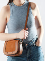 Crossbody Bag Ella Le tanneur Brown ella TNGI1202-vue-porte