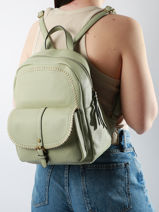 Backpack Miniprix Green sellier 19250-vue-porte
