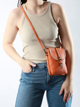 Crossbody Bag Sellier Miniprix Orange sellier 19255-vue-porte