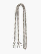 Chain Shoulder Strap Etrier Silver accessoires EACC070L