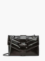Sac Bandouli�re Jana Amour Cuir Etrier Noir jana amour EJAM002R