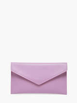 Medium Leather Paddock Clutch Bag Etrier Violet paddock TLOS1670