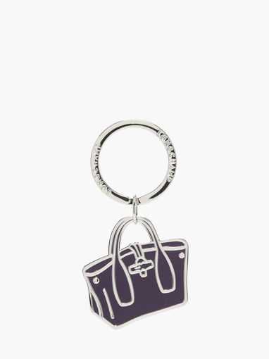 Longchamp Metal Key rings Red