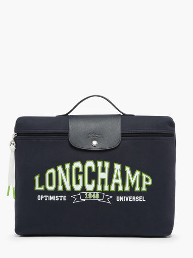 Longchamp Le pliage universit Briefcase Blue