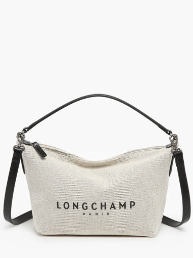 Longchamp Essential toile Sacs port travers Beige