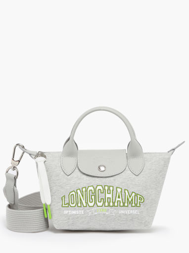 Longchamp Le pliage universit Sacs port main Gris