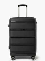 Hardside Luggage Porto Triplus Black porto 12M
