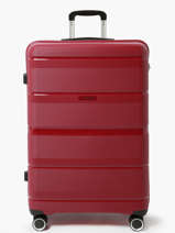 Hardside Luggage Porto Triplus Red porto 12L