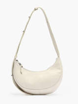 Sac Bandouli�re S Sosoomao Cuir Etrier Blanc sosoomao ECSO057S