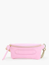 Supple Leather Coachella Belt Bag Marie martens Pink coachella VLF