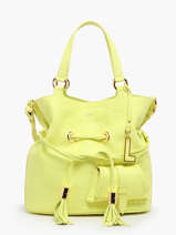 Medium Bucket Bag Premier Flirt Lancel Yellow premier flirt A10110
