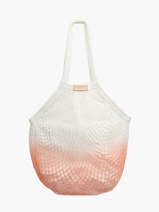 Cotton Tie & Dye Shoulder Bag Vanessa bruno Multicolor filet 34V40700
