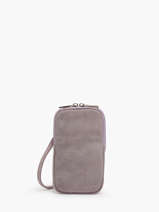 Leather Velvet Phone Bag Milano Pink velvet 936024