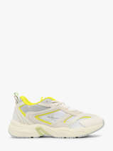 Sneakers In Leather Calvin klein jeans White women 89102X