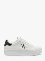 Sneakers In Leather Calvin klein jeans White women 139301W
