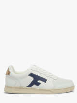 Sneakers In Leather Faguo White men 24CG0301