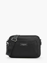 Shoulder Bag Basic Vita Nylon Lancaster Black basic vita 77