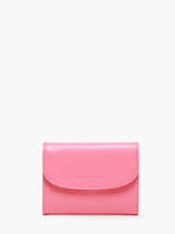 Wallet Leather Lancaster Pink paris pm 24