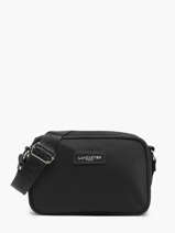 Shoulder Bag Basic Vita Nylon Lancaster Black basic vita 76