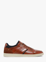 Sneakers In Leather Redskins Brown men IXIA