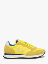 Sneakers Sun68 Yellow men Z34101