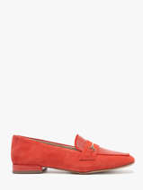 Moccasins In Leather Tamaris Red women 42