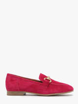 Moccasins In Leather Tamaris Pink accessoires 42