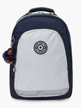 Backpack Class Room 2 Compartments Kipling Blue back to school / pbg PBGI4053