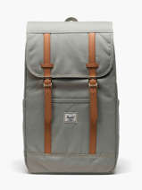 1 Compartment Backpack With 15" Laptop Sleeve Herschel Green classics 11397