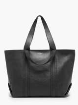 Shoulder Bag Grace Leather Le tanneur Black grace TGRC1670