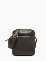 Medium Leather Foulonn Crossbody Bag Etrier Brown foulonne EFOU729M