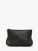 Pouch Leather Leather Etrier Black madras EMAD853