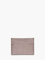 Card Holder Leather Etrier Pink etincelle irisee EETI011