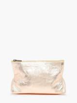 Pouch Leather Etincelle Iris�e Etrier Pink etincelle irisee EETI853