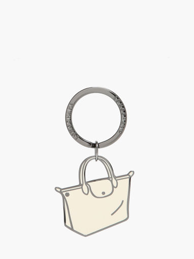 Longchamp Metal Key rings Beige