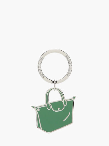 Longchamp Metal Key rings Beige