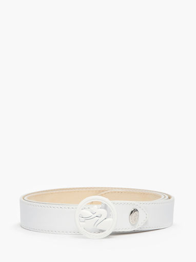 Longchamp Box-trot colors Belts White