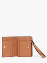 Compact Leather Premier Flirt Wallet Lancel Brown premier flirt A12800-vue-porte