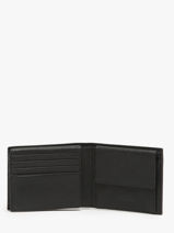 Leather Cme Wallet Lancel Black come A12882-vue-porte